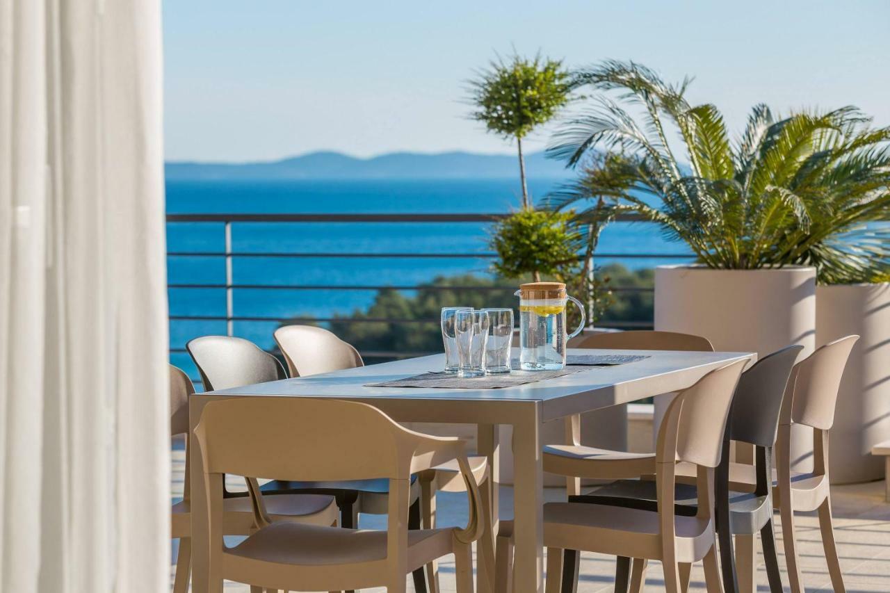 Luxury Villa Lucice View Milna  Buitenkant foto